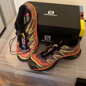 Salomon XT-6 Orange & Purple